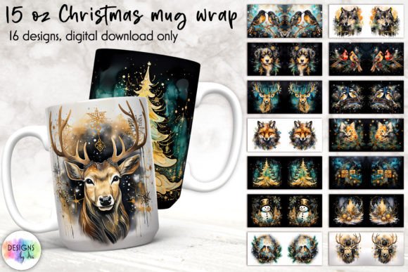Christmas Holiday Mug Wrap Bundle