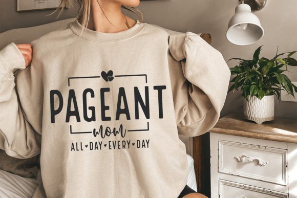 Pegeant Mom SVG, Mother S Day SVG, Mama