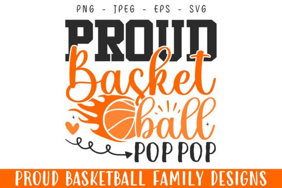 Proud Basketball Player Pop Pop SVG