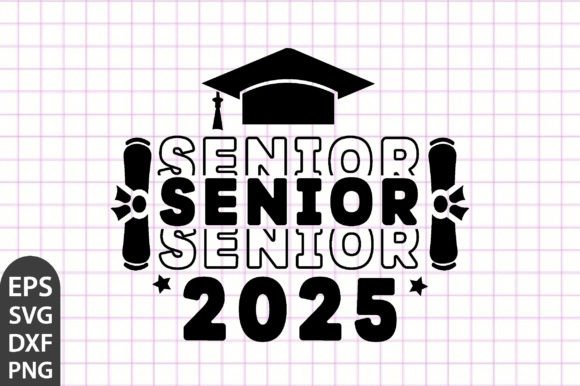 Senior 2025 Graduation SVG Design